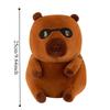 Fluffy Capybara Plush Toy Gourd Backpack Capybara Stuffed Doll Capybara Cotton Doll  Room Decor