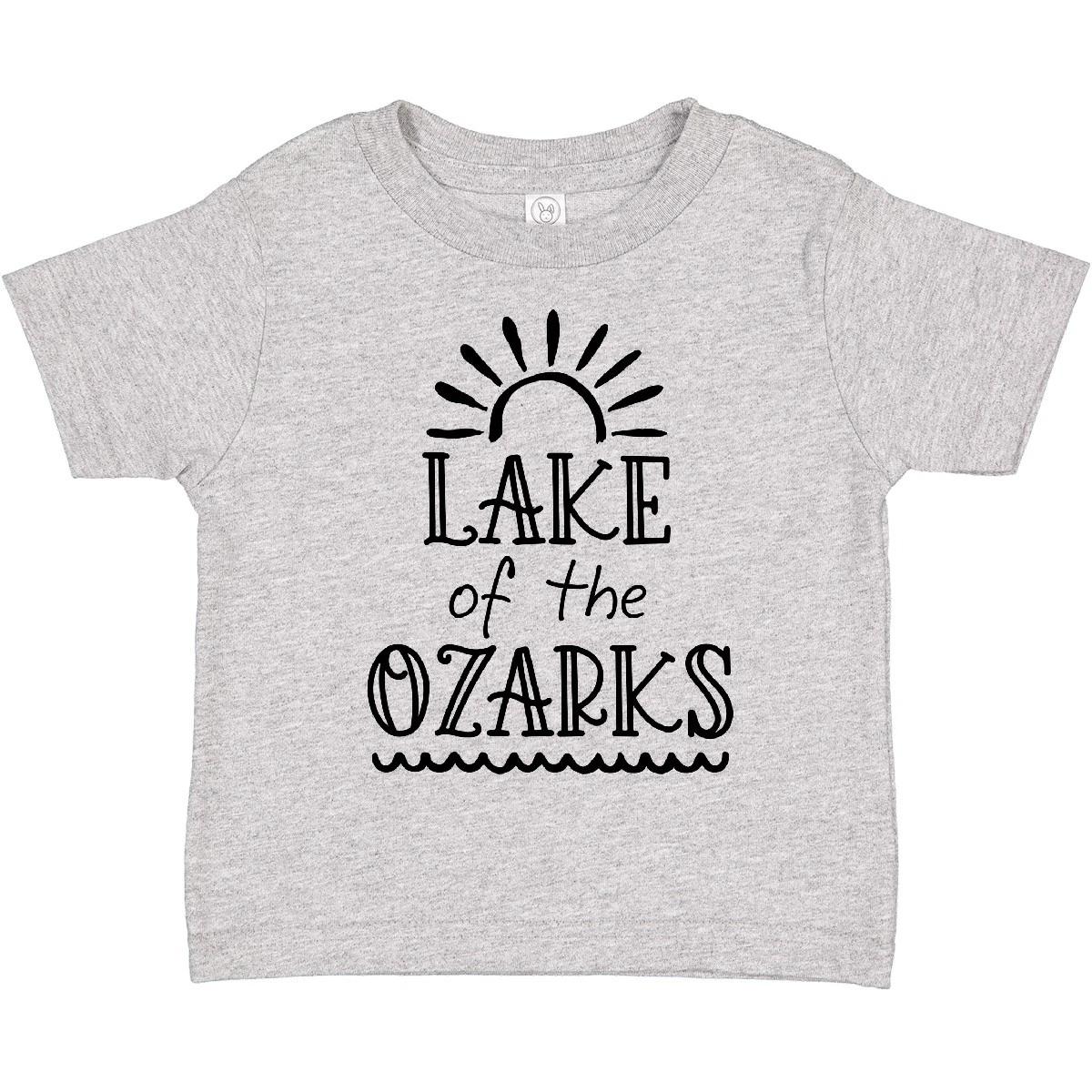 Inktastic Lake Of The Ozarks Sun And Lake Toddler T-Shirt Summer Ozark Missouri 120