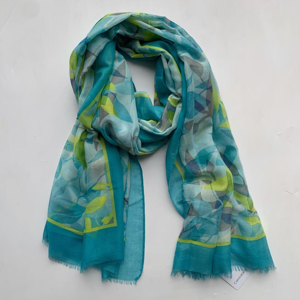 Elegant Floral Jacquard Woven Scarf Shawl for Europe and America