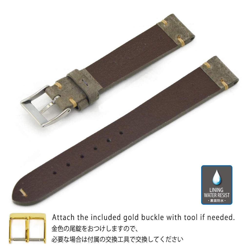 CASSIS GRENOBLE Calfskin Watch Strap with Waterproof Dark Navy Dark with Replacement X0031331 Backing, 16mm, 17mm, 18mm, 19mm, 20mm, 22mm, 24mm,