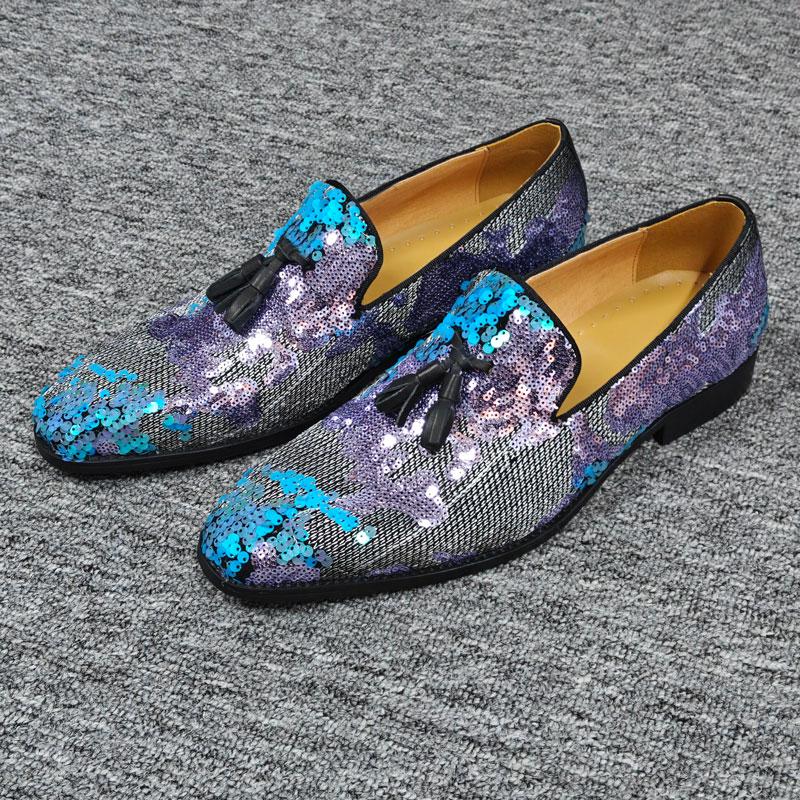 Fashion Handmade New Style Men's Shoes Fashion Party Show Occasion Leather Shoe Classic Shinning Oxford Pointed Dress Man Shoe Wholesale