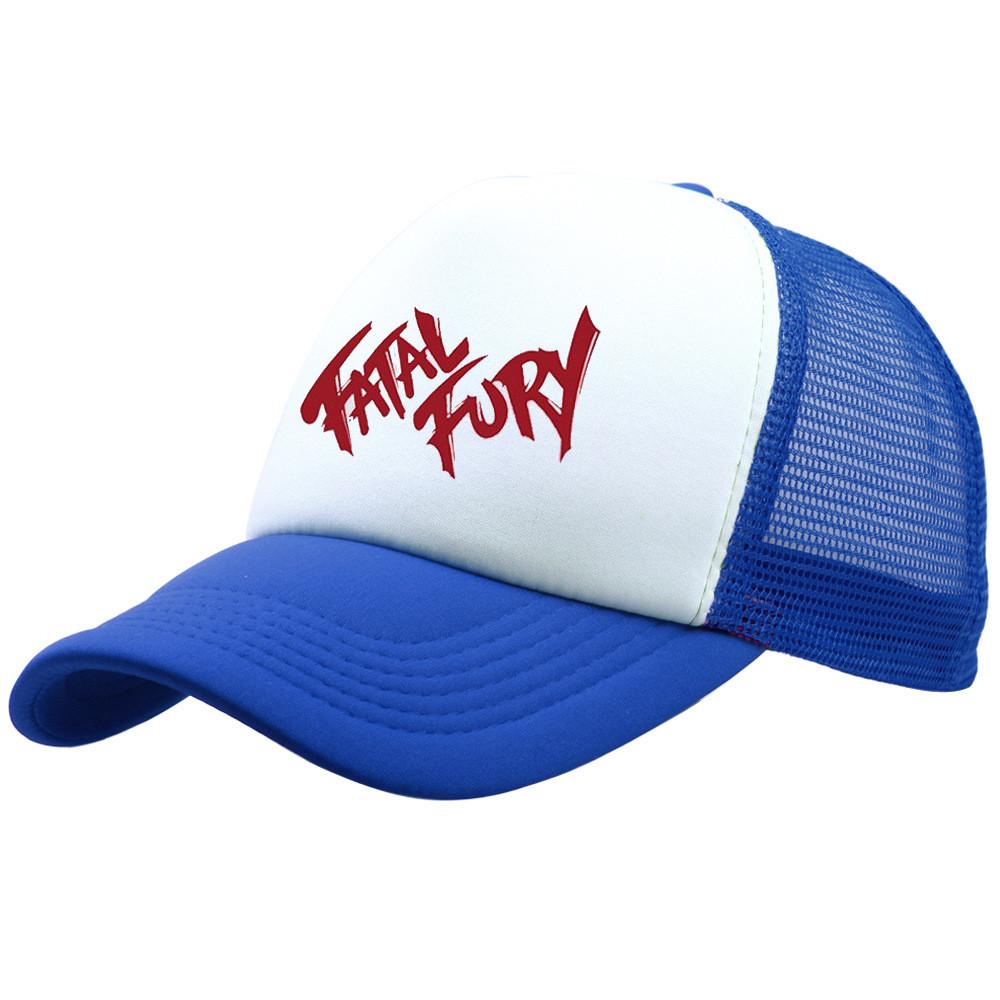 Fatal Fury Cartoon Cotton Baseball Cap With Adjustable Fit For Summer Outdoor Wear