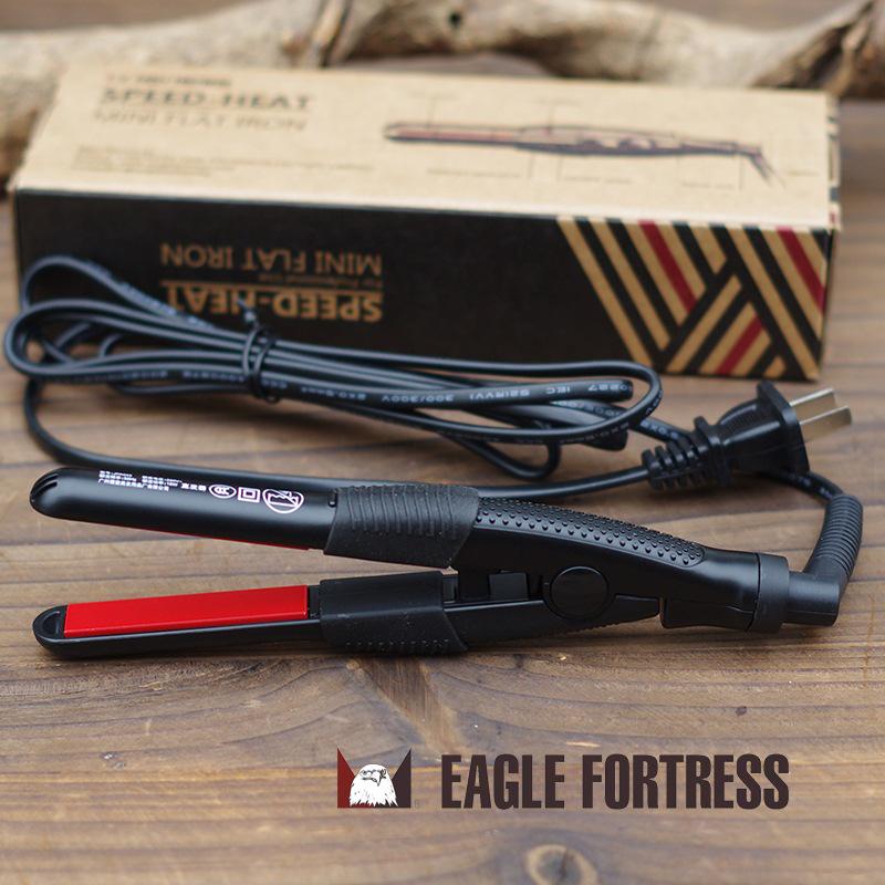 Yingbao Mini 2-in-1 Hair Straightener & Curler Black Mini Flat Iron чёрный