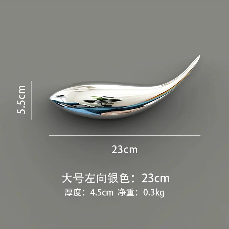 Creative Wall Decoration Restaurant Bedroom Background Golden Fish Decorative Pendant Wall Decoration Stereoscopic Wall Hanging