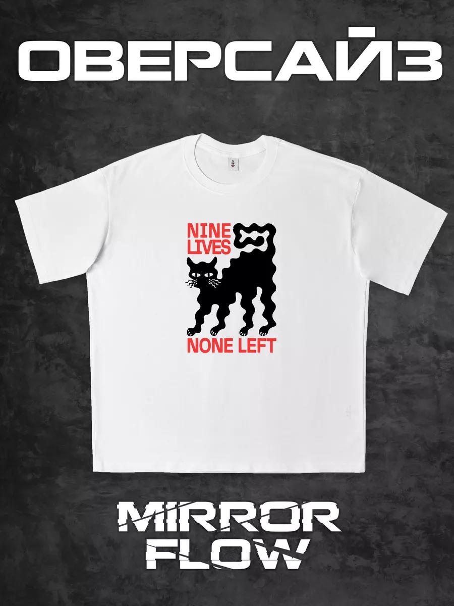 Оверсайз футболка с принтом в стиле Y2K M