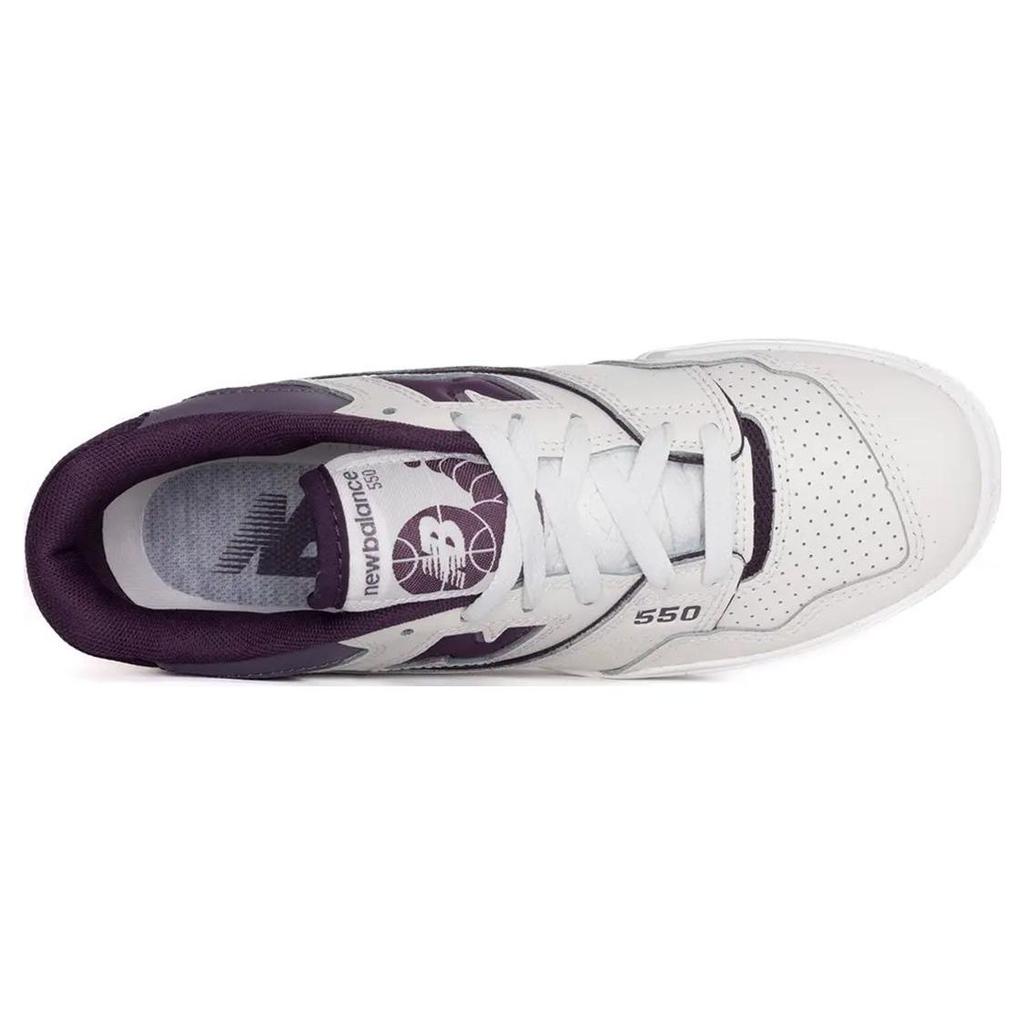 New Balance 550 Weiß Mitternachtsviolett Damen Sneaker Reflection BBW550DG