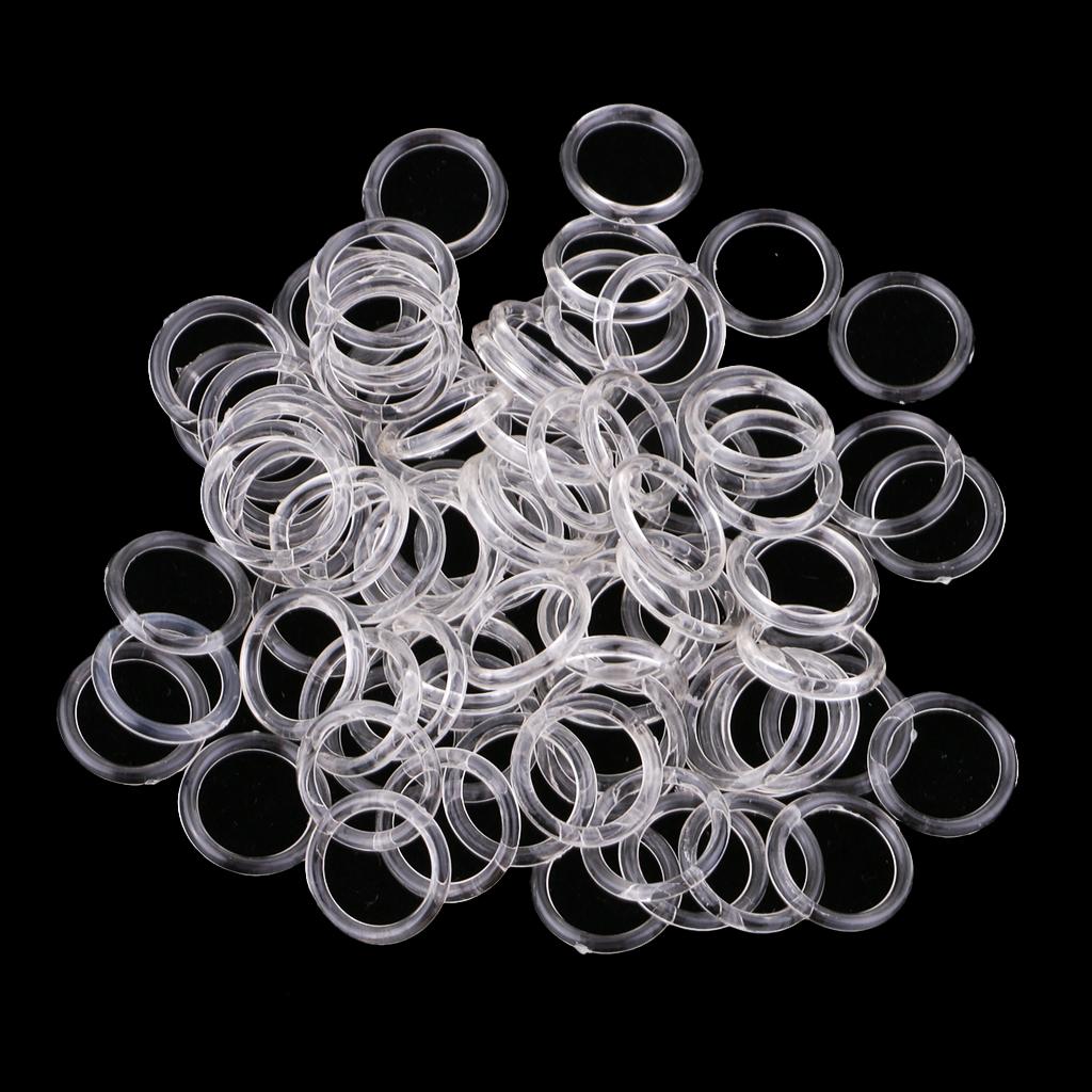 Underwear Bra Strap Adjuster Nylon O Ring Lingerie Slide Buckle for Bathing Suit Sewing Craft
