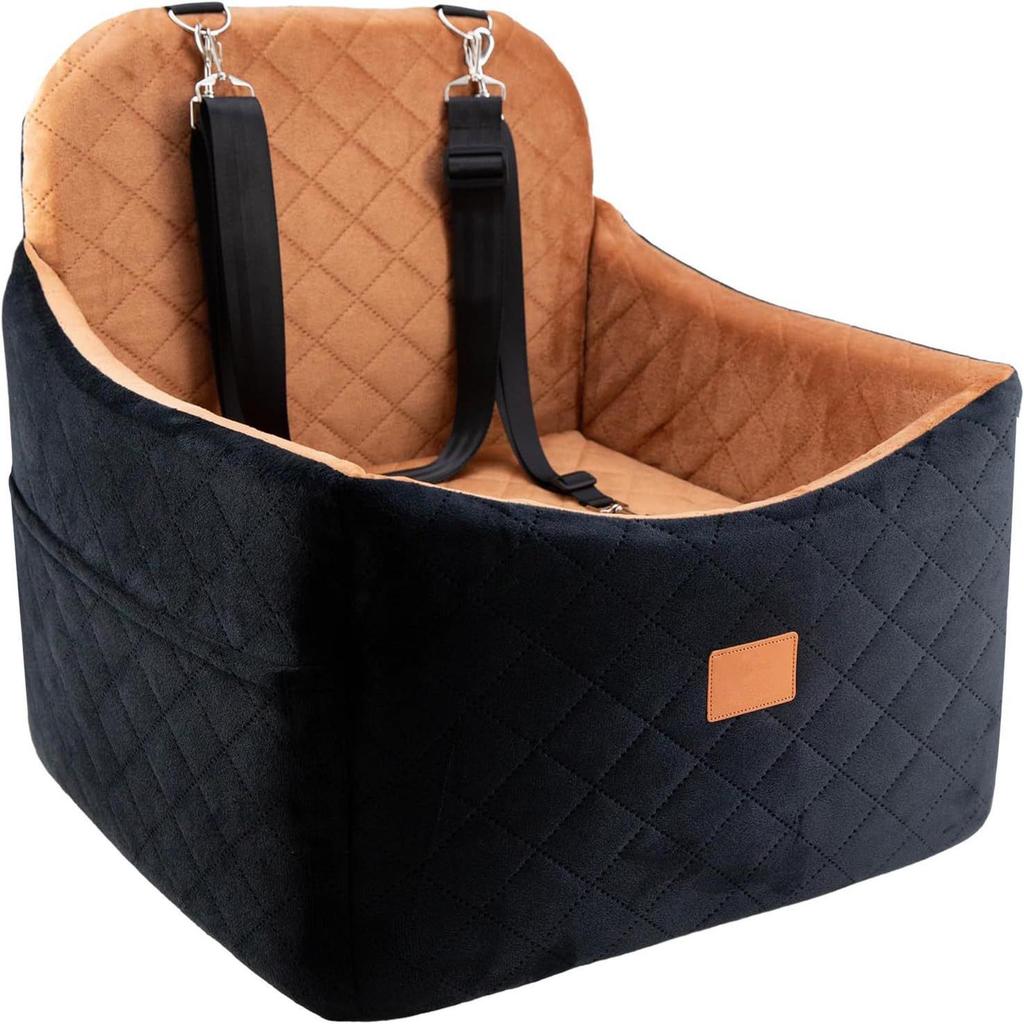 Cozy Winter Dog Car Safety Seat & Cat Bed