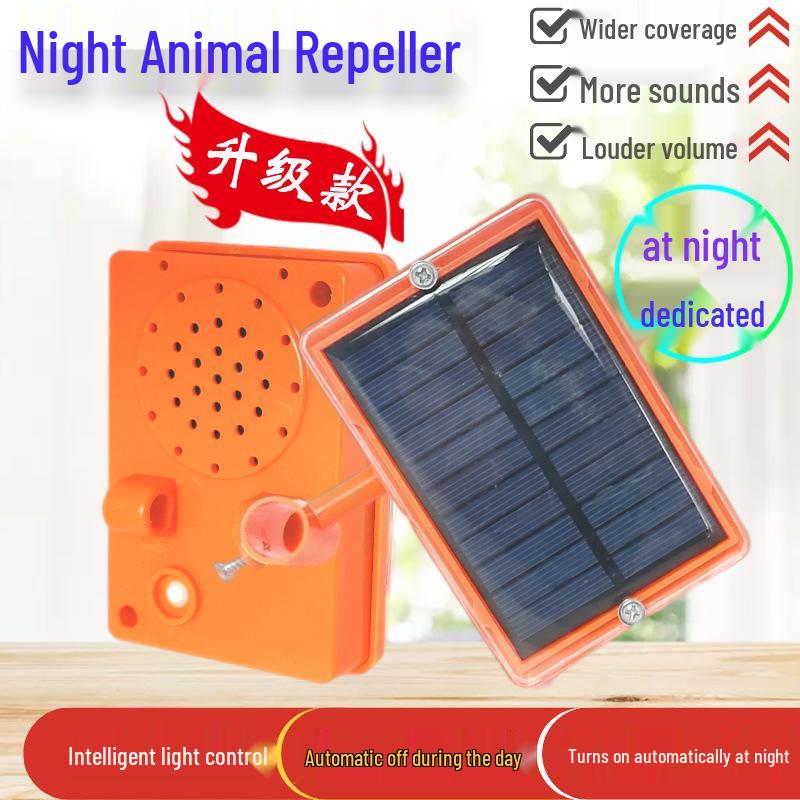 Intelligent Solar Bird Repeller Voice Box for Orchards and Farms