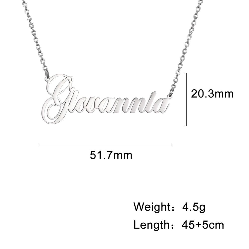 Sipuris Personalisierte Namenskette Goldener Choker Edelstahl Halskette Für Damen Mann Maßgeschneiderter Schmuck Hochzeitsgeschenke