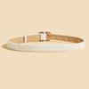 New Korean version ins style white lace belt women's versatile decorative skirt niche design belt spot trend