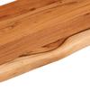 Vidaxl Półka Ścienna, 100X30X2,5Cm, Drewno Akacjowe, Naturalna Krawędź