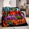 1 stuks Ninja Turtles Deken Veelzijdig voor Bank, Kantoor Bed