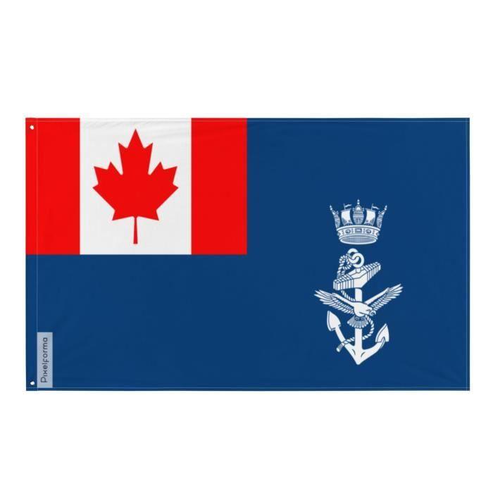 Drapeau Pavillon de beaupré auxiliaire des Forces canadiennes 90x150cm en polyester