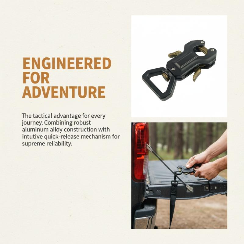 Dog Leash Clasp Swivel Frog Clip Quick Release Locking Buckle Sturdy Metal for Dog Collar Leash Linking Outdoor Use