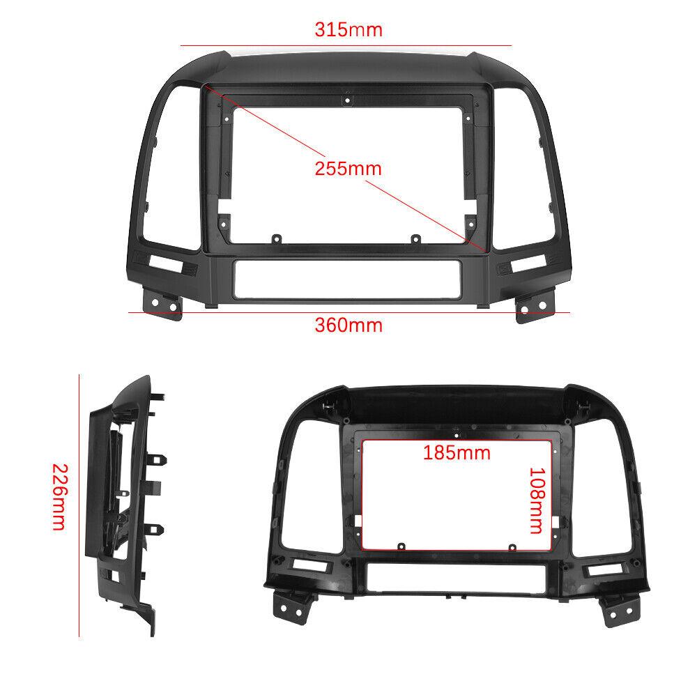 REAKOSOUND Android DSP Car Radio Multimidia Video Player Navigation GPS For Hyundai Santa Fe 2 2006-2012  2din Head Unit Carplay