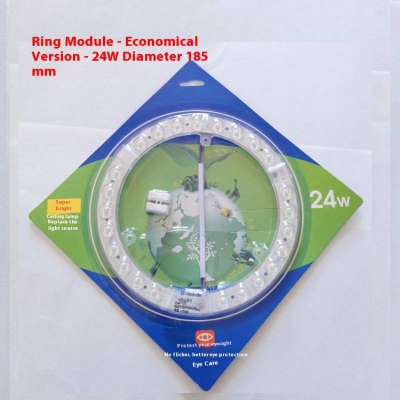 1 Set 12W 18W 24W 36W 48W 72W Led Panel Circle Ring Light Led Round Ceiling Lamp Decoration Ac220V Ceiling Lamp Light Source