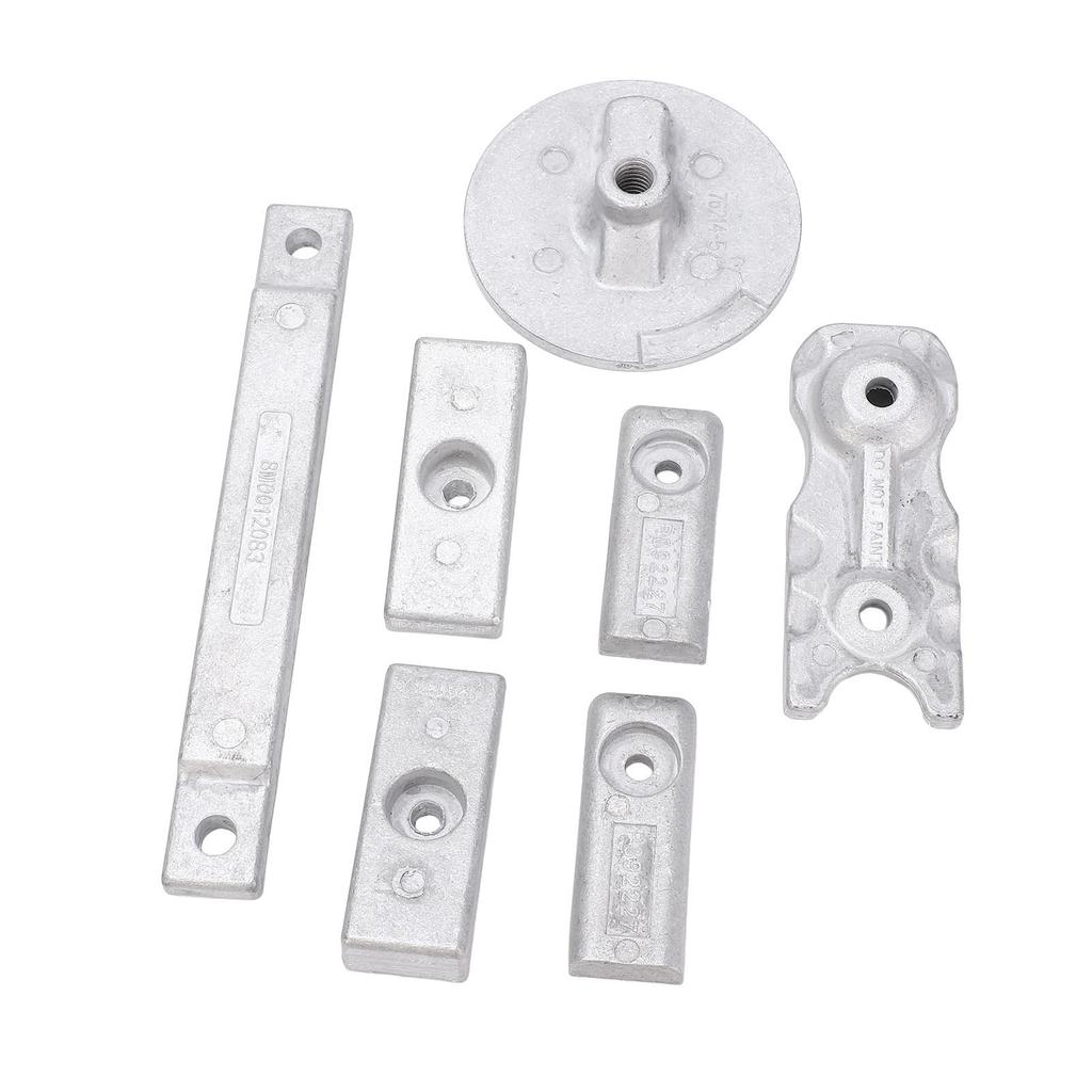 Aluminum Anode Kit 97‑8M0116590 Oxidation Resistant Sturdy Marine Anode Kit for 350HP L6 Verado Outboards