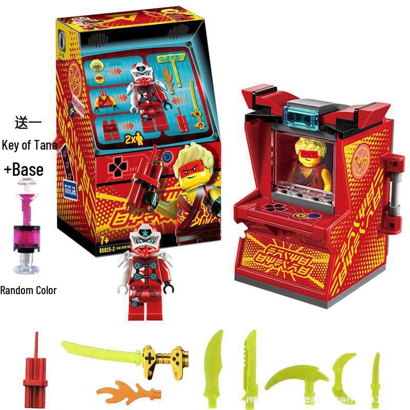 Phantom Ninja Boy Educational Building Blocks - Empire Energy Assembly 1st Street Arcade Toy
