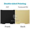 350x320mm Build PLate For Bambu Lab H2S H2D 3D Printer Parts Heat Bed Fiber Carbon Sheet PET PEI Textured Spring Steel Plate