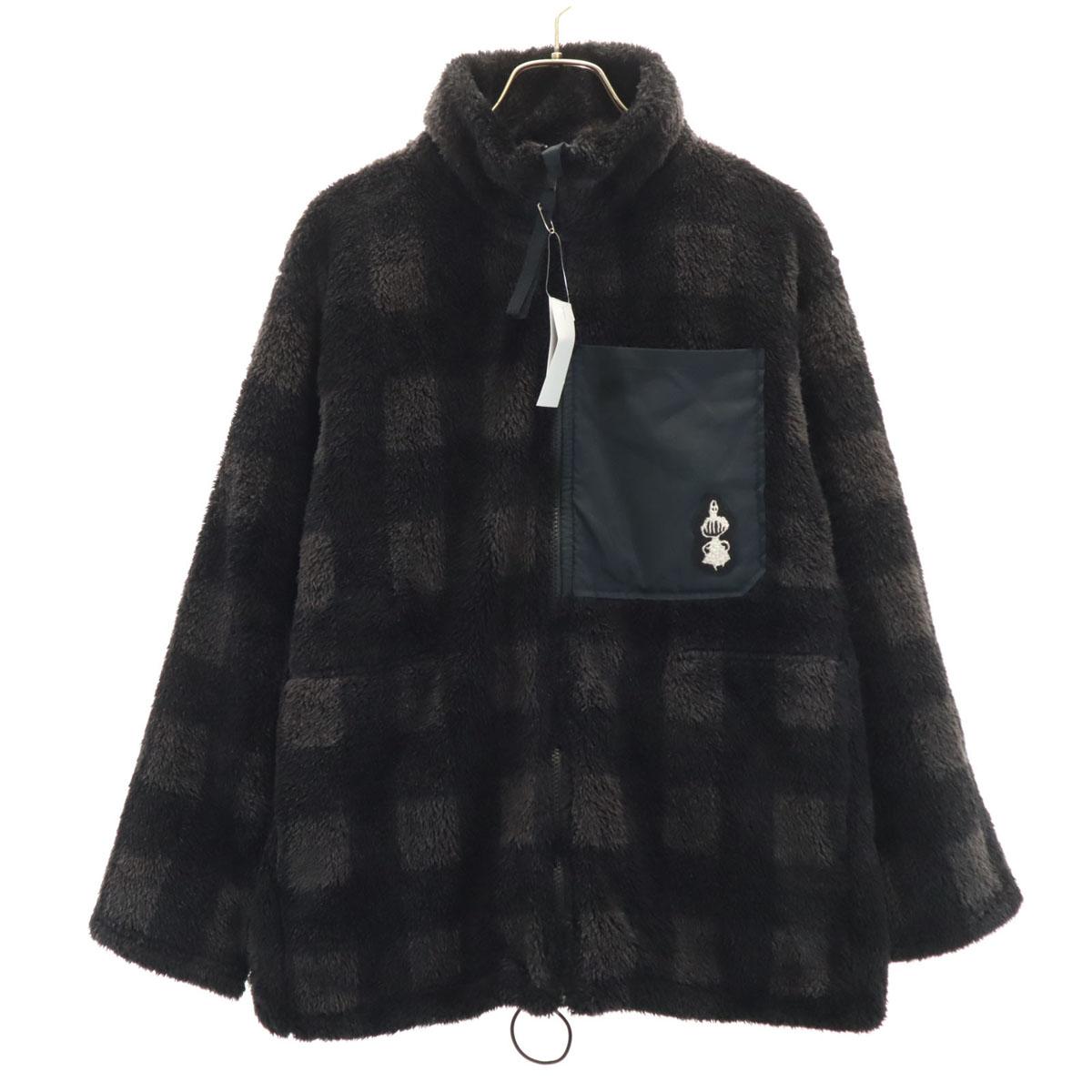 

unused a part of me. MOOMIN Collaboration Made in Japan Check Pattern Little My Bore jacket Women Used