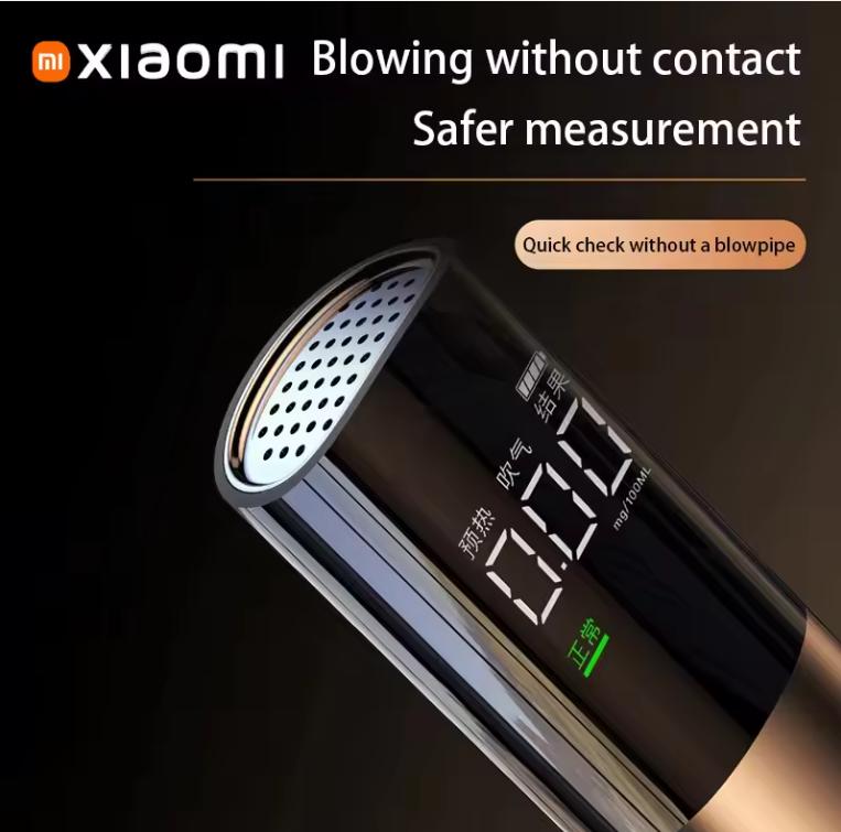 Xiaomi MIJIA Automatic Alcohol Tester Electronic Breathalyzer LED Display Portable Rechargeable Non-Contact Alcohol Test Tools