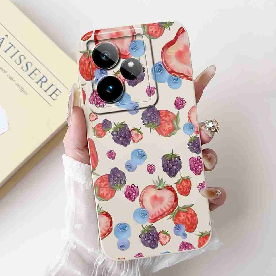 For Realme GT 7 5G RMX5061 Case Popular Butterfly Print Soft Silicon Back Cover For Oppo Realme GT7 5G 6.78" Phone Shell Coque