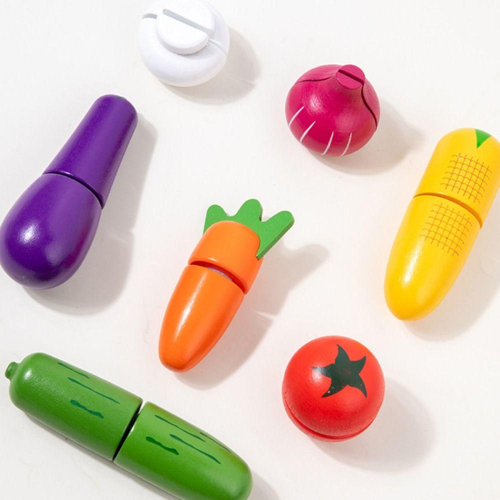 Funny Design Simulation Sushi Toy Sturdy Wooden Pretend Play Food Set Wooden Food Set  Pretend Play