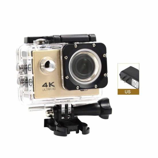 Ultra 4K sportovní fotoaparát Objektiv fotoaparátu Vodotěsný Spotřební elektronika WiFi 1080P Vysoce čistý akční digitální fotoaparát DVR Videokamera