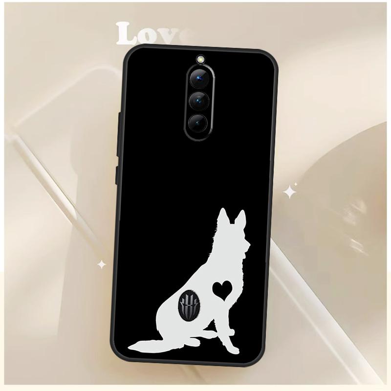 

Cartoon German Shepherd Dog Case For ZTE Nubia Red Magic 10S 6S 7S 8S 9S 6 7 Pro For RedMagic 8 9 10 11 Pro Plus Cover Red Magic 5G