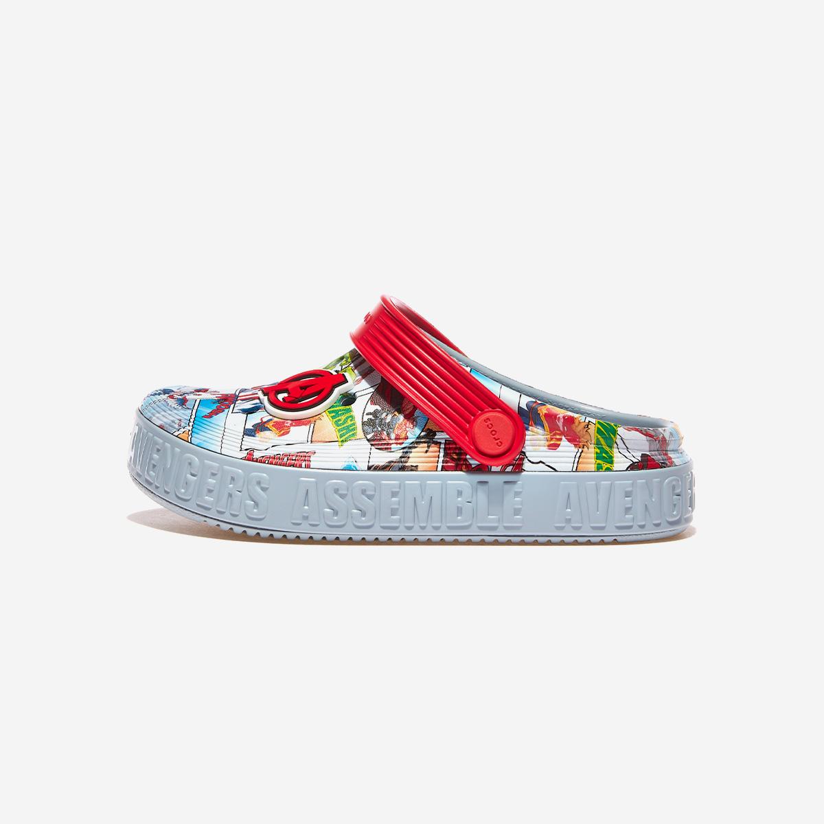 

[Crocs] Avengers Off Coat Clog Kids, CRS209943, 1010104310, Popular Korean Shoes 175