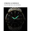 POEDAGAR Casual High Quality Men Watch Waterproof Luminous Leather Original Wristwatch Quartz Business Watches for Men Reloj