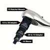 8 Piece Impact Socket Adapter and Reducer Set,1/4"3/8"1/2"Adapter Impact Driver&Wrench Conversion Socket Reducer Set,Cr-V Steel