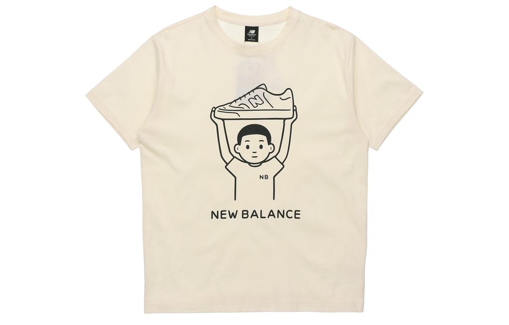 New Balance X Noritake Collection T Shirt Unisex Ivory White AMT02376-IV