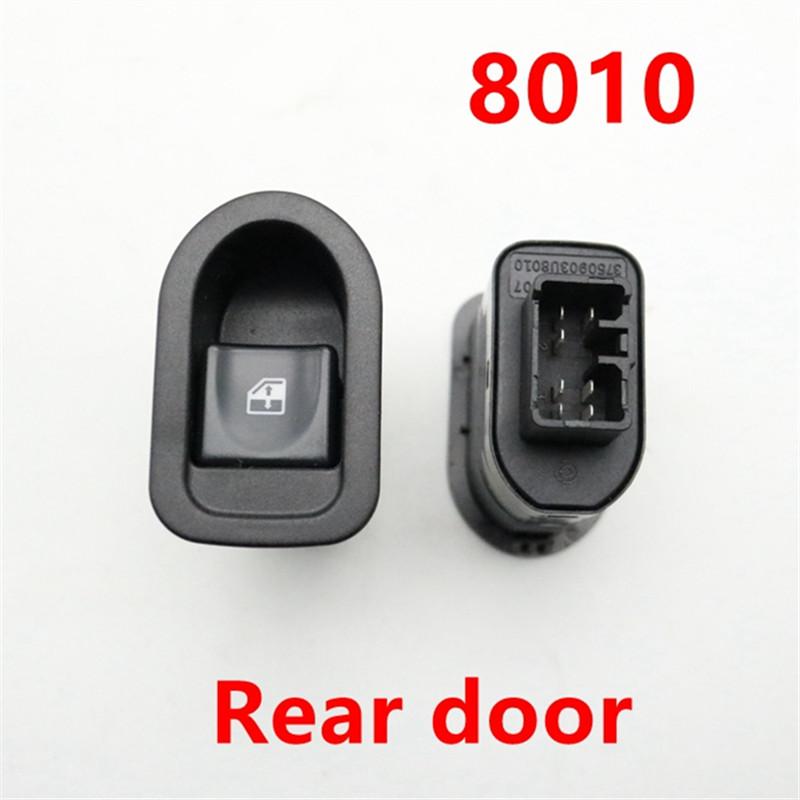 

Переключатели стеклоподъемников салона автомобиля, передний левый/правый электрический переключатель стеклоподъемника для JAC J3 8010 Rear door