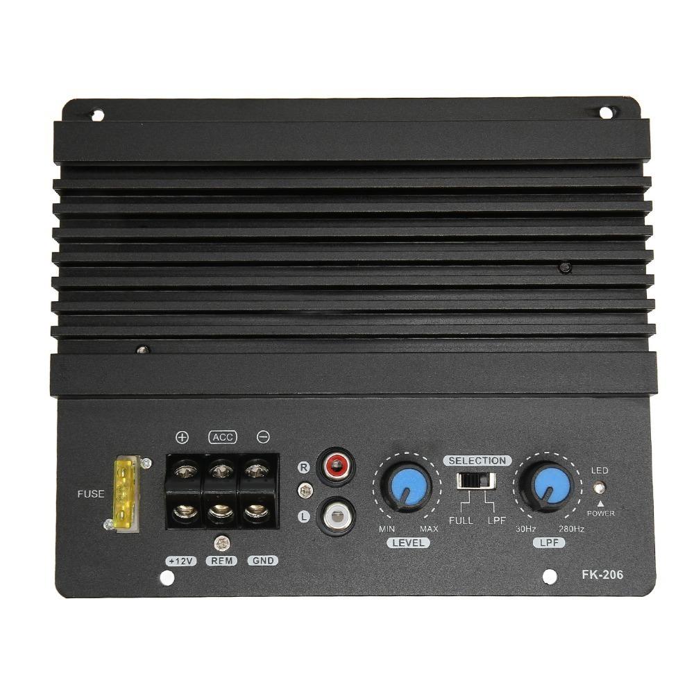 High Power Bass Subwoofer Amp Board Car Audio Amplifier Vehicle Audio System 206