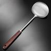 Stainless Steel Wok Spatula Chef-Specific Cooking Spoon Wooden Long Handle Mushroom Shovel Kitchen Cooking Utensils