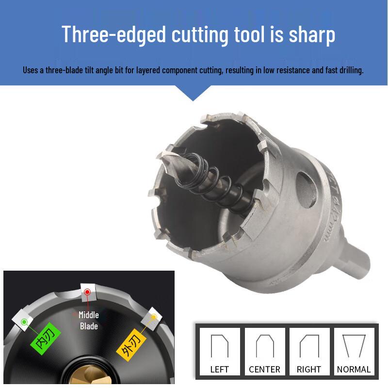 Guwanji Stainless Steel Metal Hole Saw Drill Bit