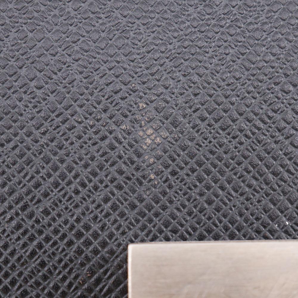 LOUIS VUITTON Selenga Business Bag M30782 Aldoise black Taiga mens Used