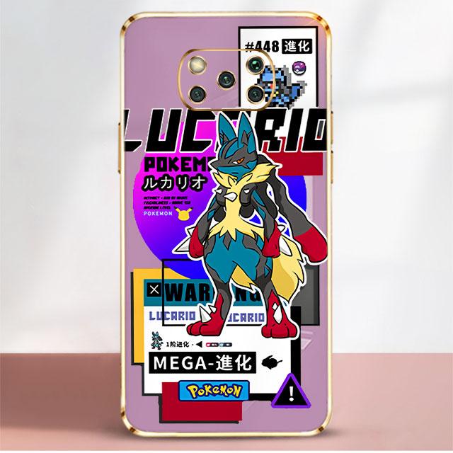 

Цветной чехол с покрытием для Xiaomi Mi Poco X3 NFC X4 Pro 11T 11 lite F4 GT M4 M3 10T 9 8 TPU Funda Чехол для телефона Милый Покемон 1 Слой RedmiNote11ProPlus5G