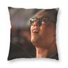 Gok Wan Fashion Consultant Pillowcase Polyester Linen Velvet Pattern Zip Decorative Room Cushion Cover
