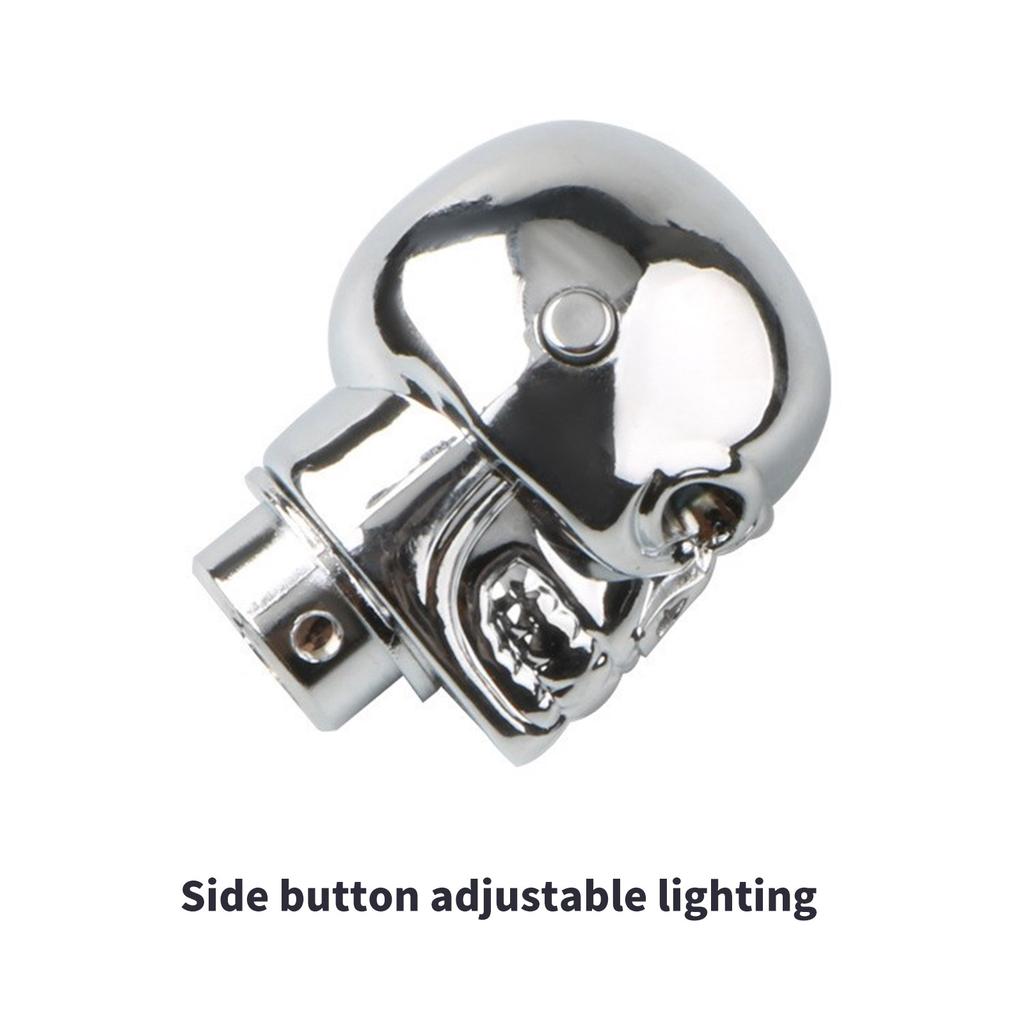 Waterproof Unique Skull Head Stick Car Gear Shifts Knob Manual Transmission Lever Shifter Lever Car Interior Enhancement