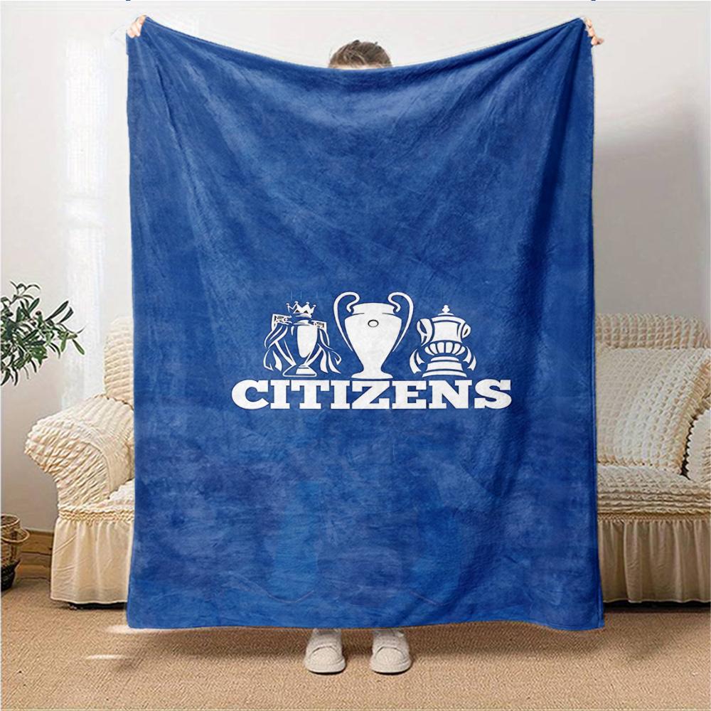 Champions League Victory Celebration Blankets Flannel Printed Breathable Warm Throw Blanket for Home Office Bedspreads 0708a19
