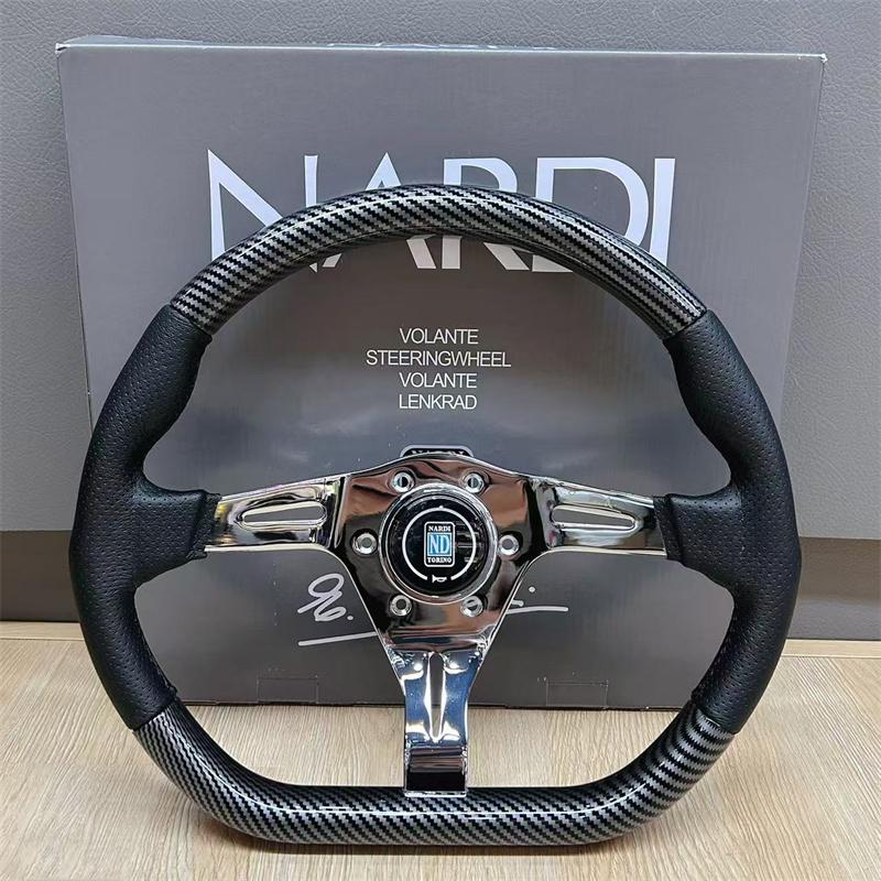 Nardi Steering Carbon Style Sports Steering Wheel General Purpose 14 Inch Competition Renovation an071