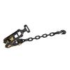 Wheel Chock Tie-Down Kit, Tire-Style Tow Dolly Strap, Car Tie Down Kit with Heavy-Duty Hook, Break Strength 4540 kg & Working Load 1512 kg Motorcycle