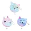 Plush Cartoon Wallet Small Cash Card Bag Party Favors Storage Zipper Purse Handbag Organizer Travel