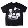 Anime HUNTER X HUNTER X GEEKS RULE Printed T Shirt Men's and Women's T Shirt Men's Top Sports T Shirt Men's T Shirt Summer Tee