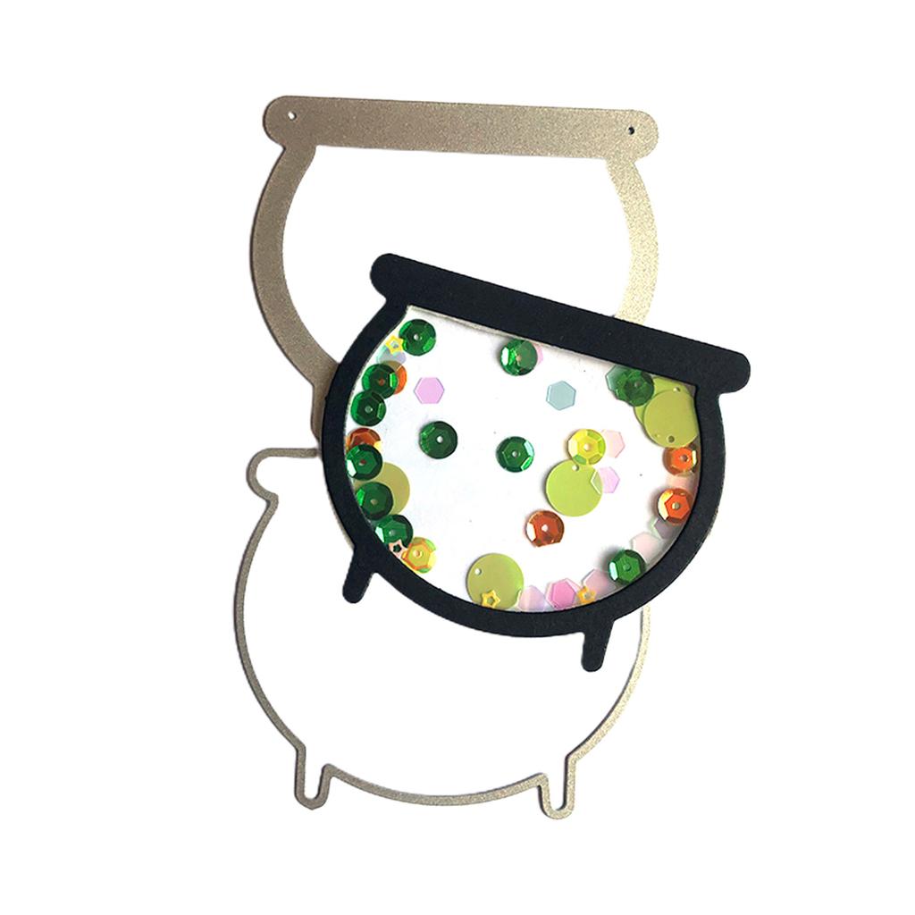 Halloween Skull Coffin Metal Cutting Dies Photo Album Decoration Accessories DIY Crafts for Journal Diary Decoration