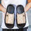 Men's summer one-word slippers foreign trade comfortable flat-bottomed fashion simple beach thick-bottomed outdoor casual slippers