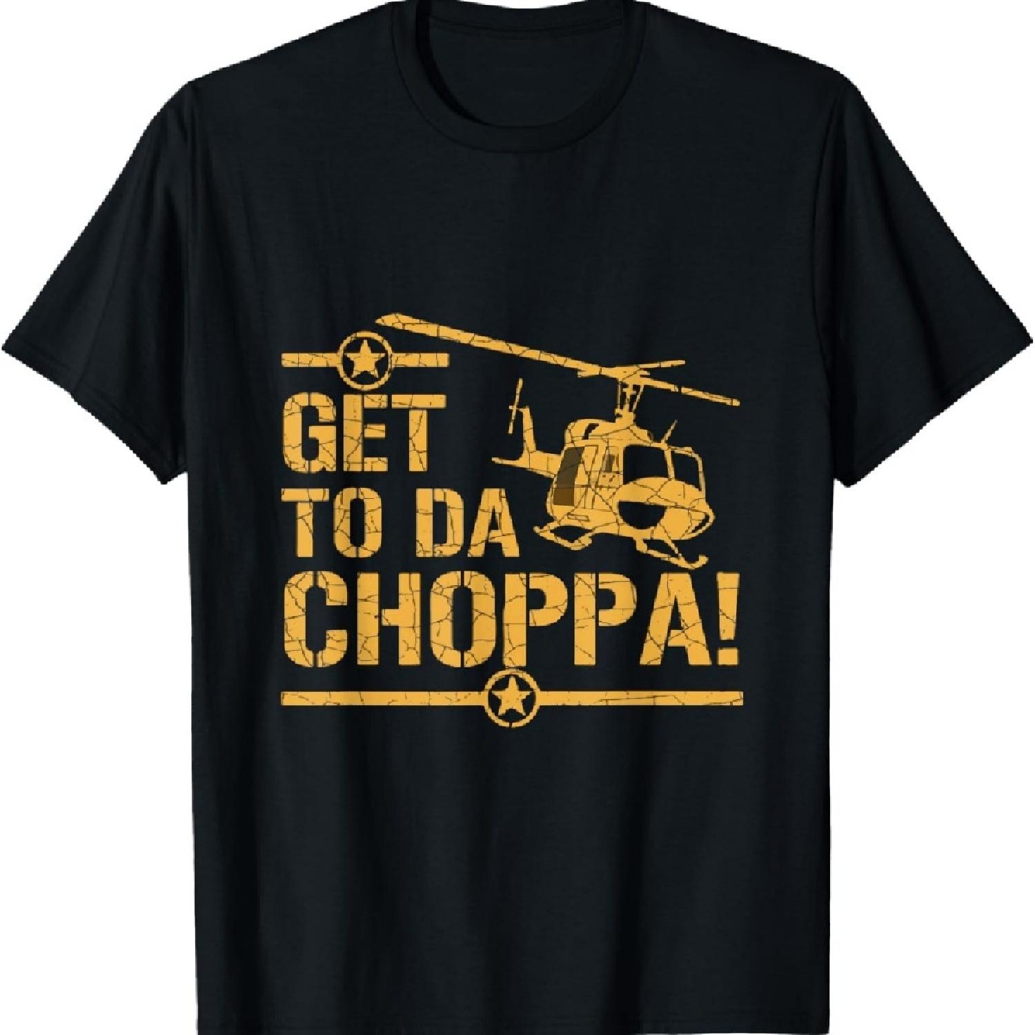 

Футболка Get to the Choppa II XXXXXL чёрный